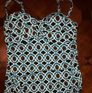 Land's End tankini top